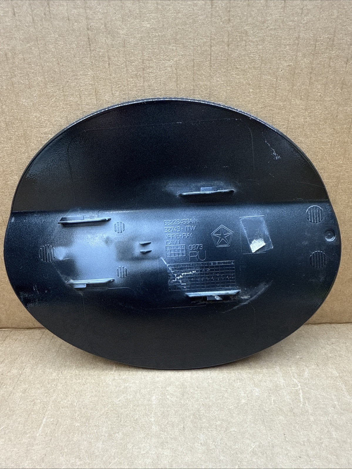 2017 2025 Chrysler Pacifica Fuel Gas Tank Filler Door Lid Cover OEM PXR Black5