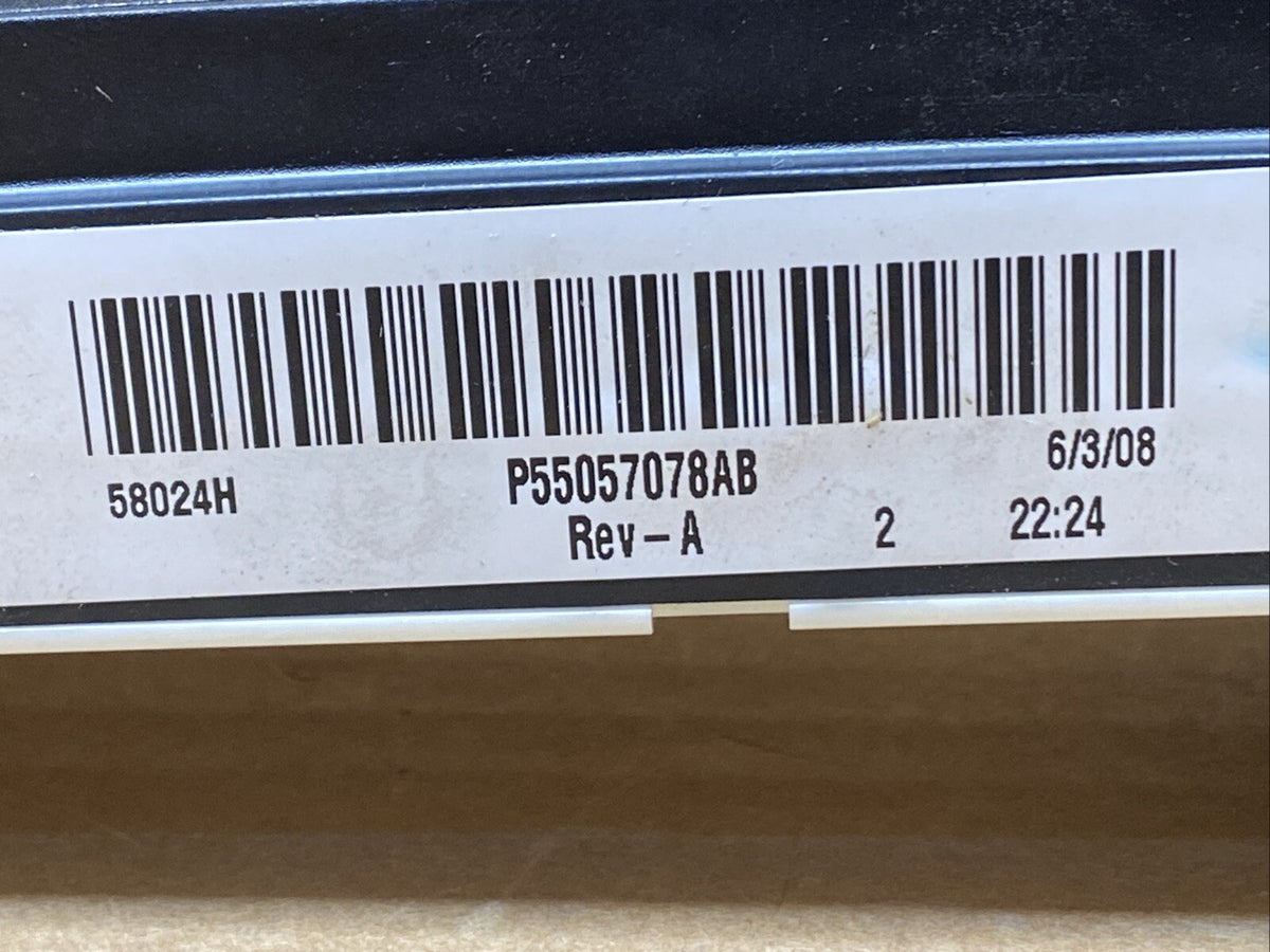 06 08 Dodge Ram Temp Temperature Climate Control Switches Dials 55057078AB7