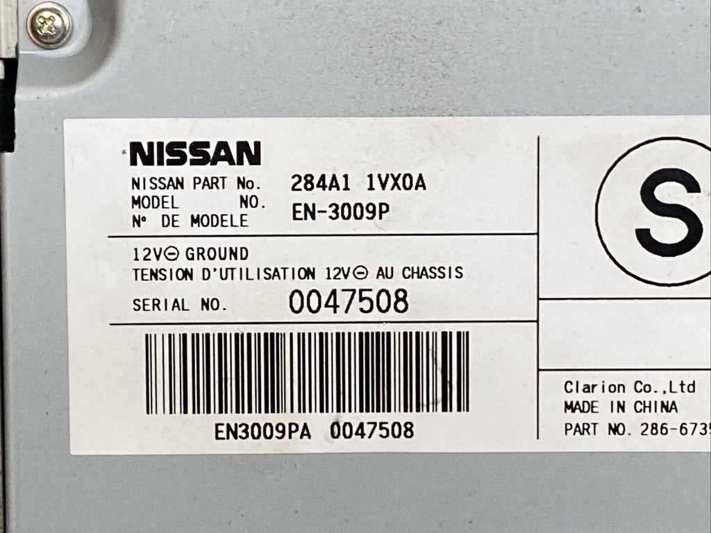 2012 2013 Nissan Rogue Camera Control Module EN 3009P 284A11VX0A 284A1 1VX0A1