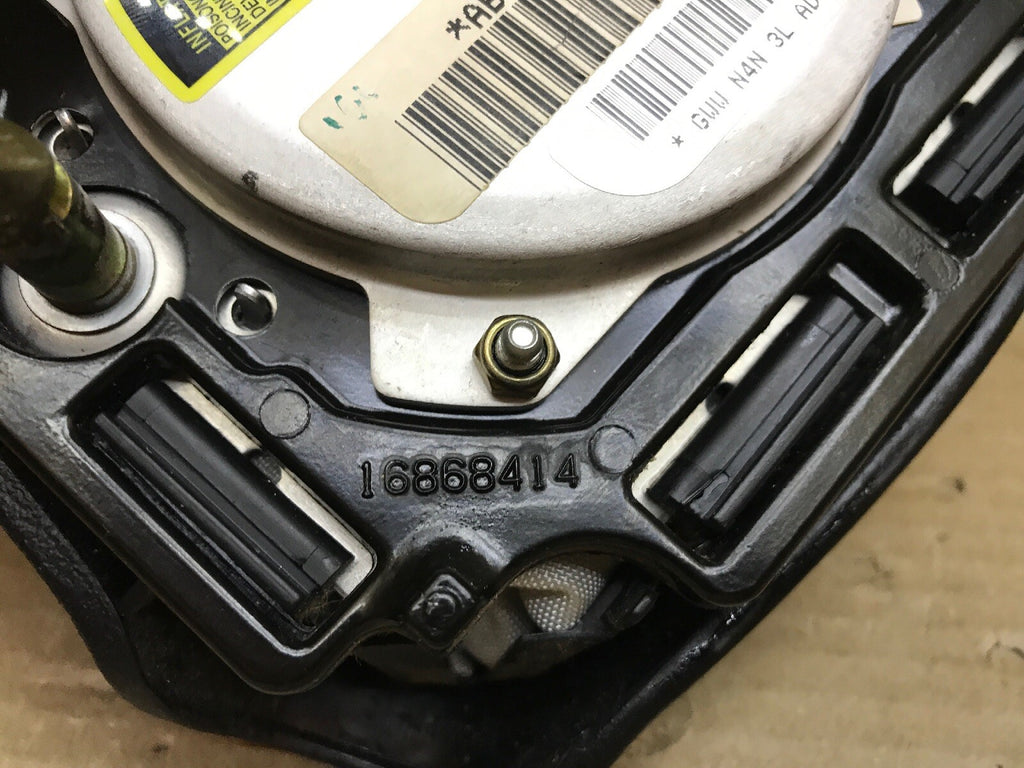 01 02 GMC SIERRA YUKON JIMMY FRONT LEFT DRIVER STEERING WHEEL AIRBAG AIR BAG8