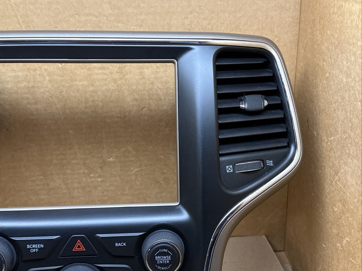2014 2015 Jeep Grand Cherokee Temperature Control Unit Radio Bezel 05091842AE2