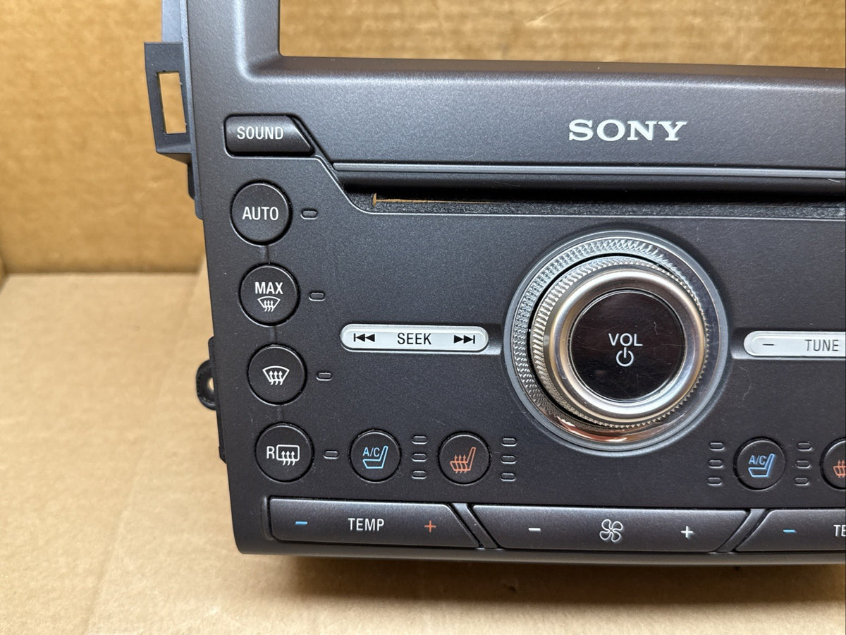 17 20 Fusion Temperature Climate Sony Radio Control Bezel Panel HS7T 18E245 BPB3