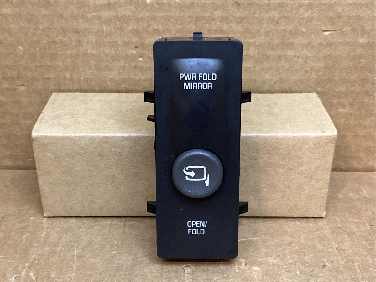 2002 Cadillac Escalade Power Folding Mirror Button Switch Open Fold OEM 150625880