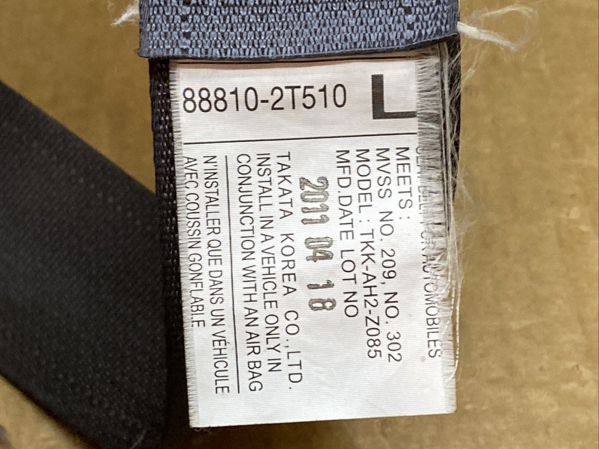 11 15 Kia Optima Front Left Driver Side Seat Belt Seatbelt Retractor Assembly9