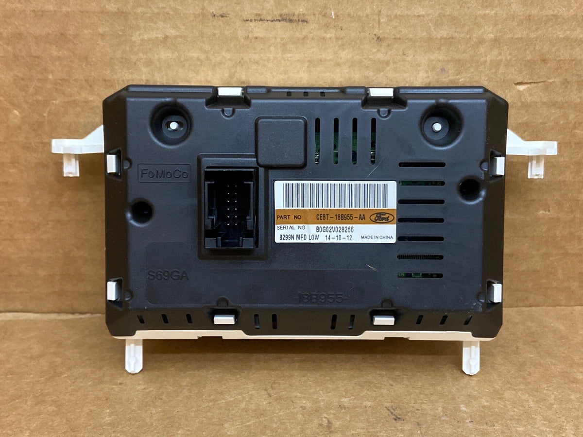 2012 2013 Ford Fiesta Dash Radio Information Display Screen CE8T 18B955 AA OEM4