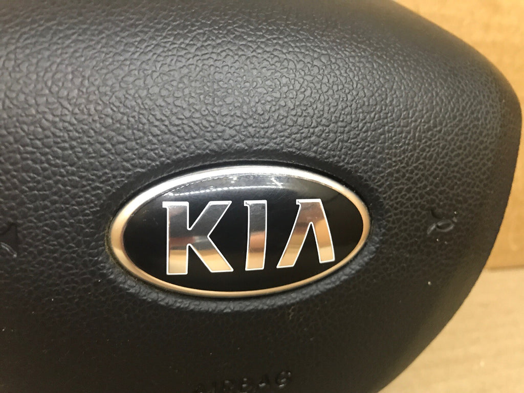 2012 2017 KIA RIO LEFT DRIVER SIDE STEERING WHEEL AIRBAG AIR BAG BLACK OEM4