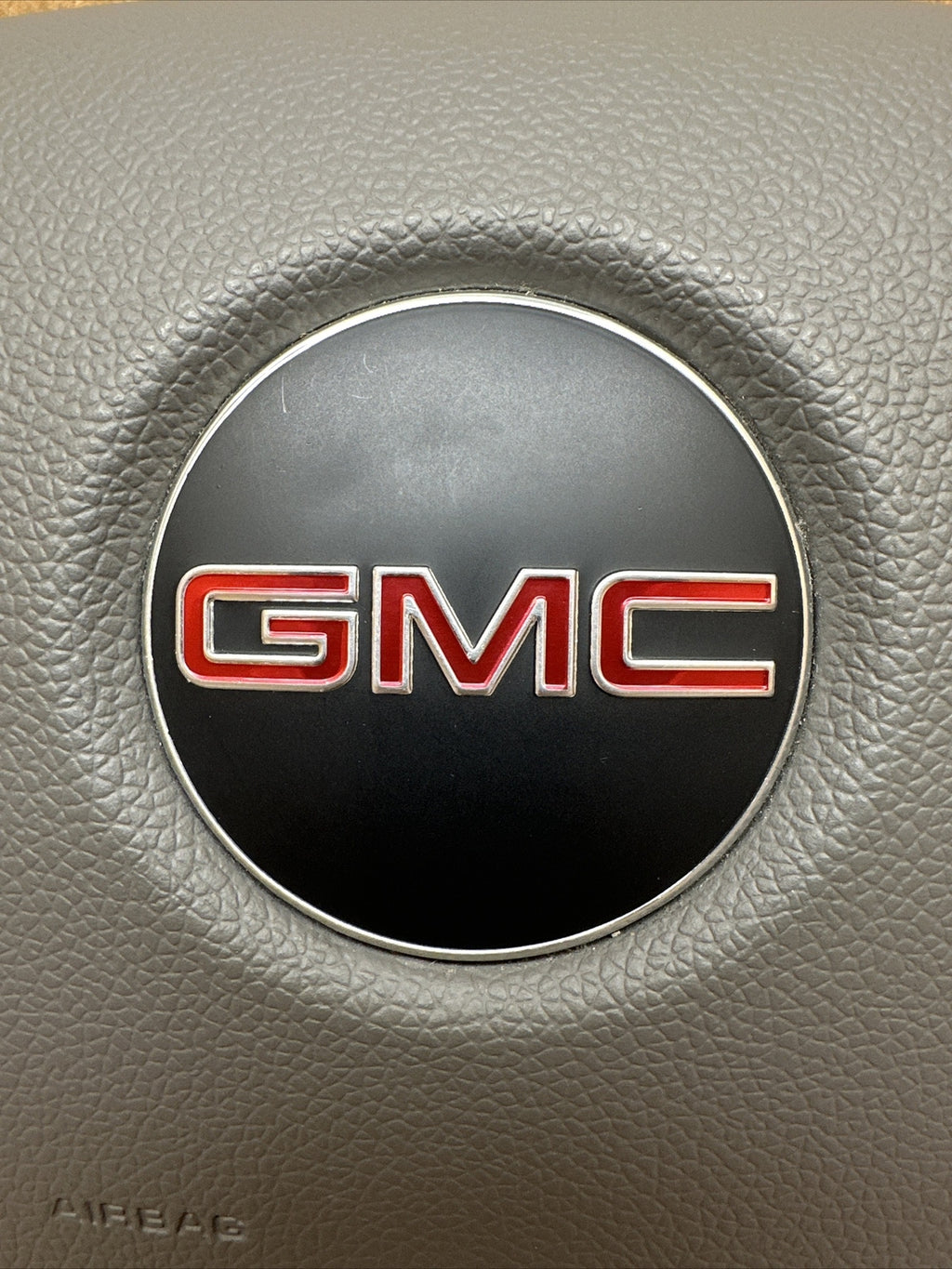GMC Sierra Yukon XL LEFT DRIVER SIDE STEERING WHEEL AIRBAG GRAY3