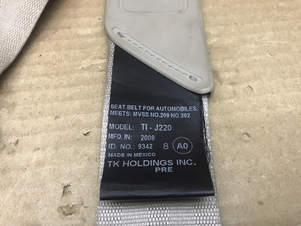 2009 2014 Acura TL Seat Belt Seatbelt Front Passenger Bucket Retractor 20310254