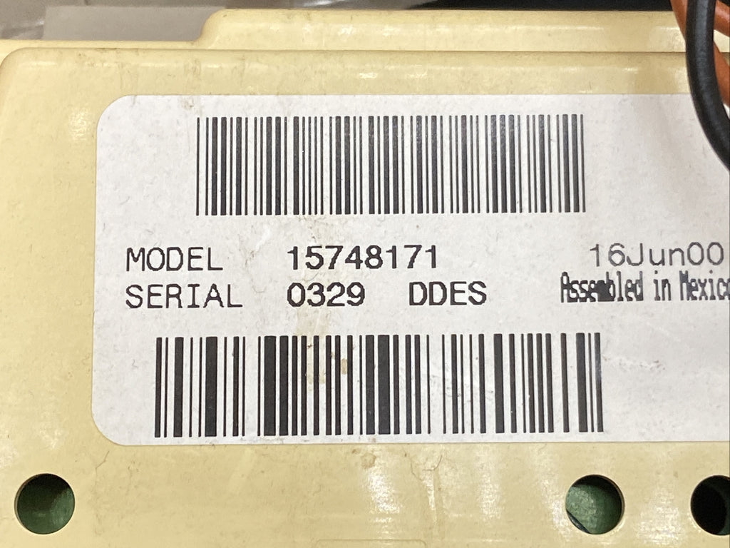 00 02 Silverado Yukon Tahoe Over Head Console Temp Control LT Shale 15748171 OEM9