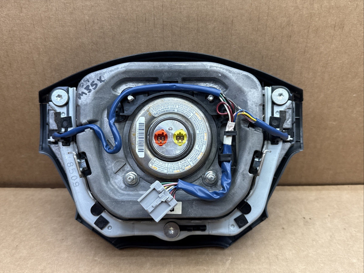 Infiniti M35 Front Left Driver Side Steering Wheel Air Bag Airbag Controls Black8