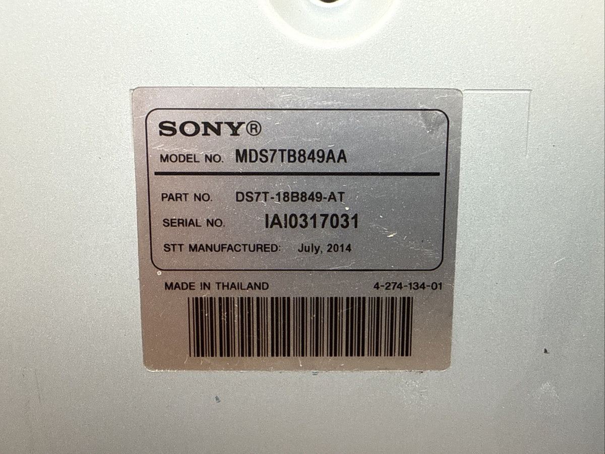 2015 2018 F250 F350 Radio Audio Amp Amplifier Sony OEM DS7T 18B849 AT1