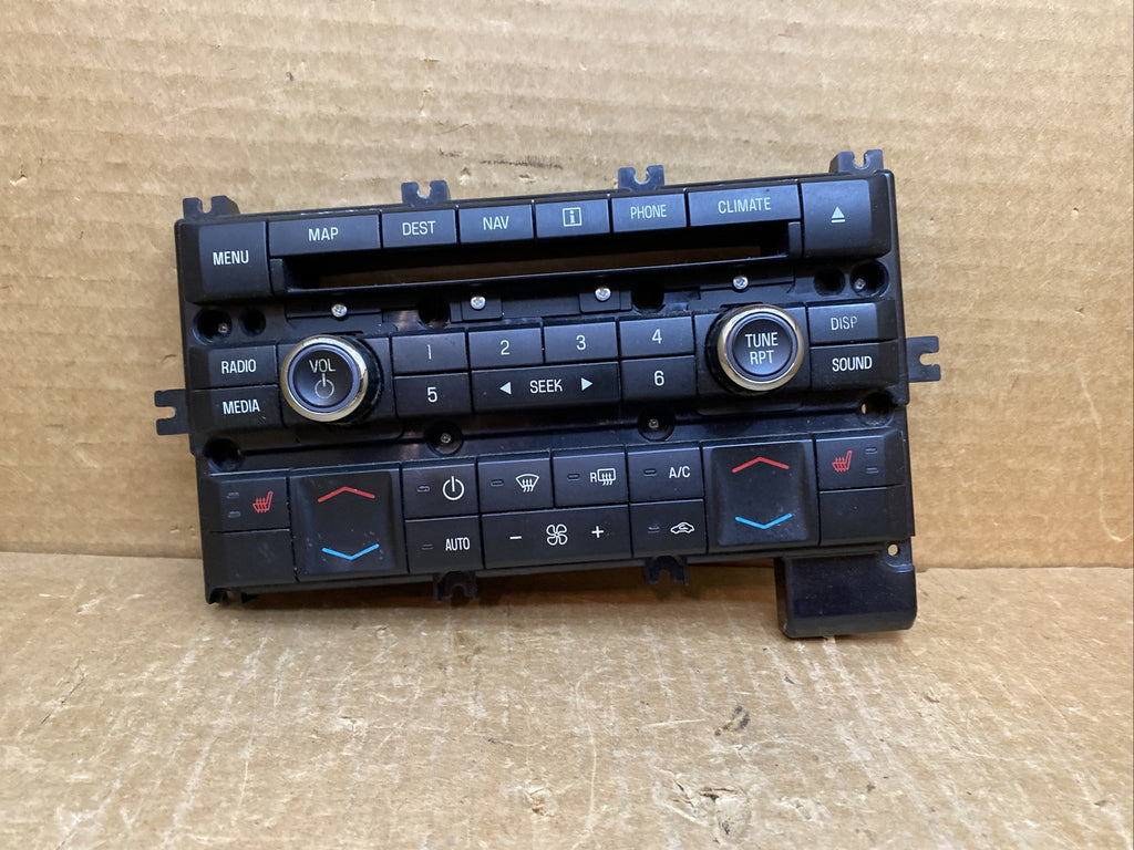 2009 Ford Flex Radio Audio AC Climate Control Panel Model Number 8A8T 18A802 DHW0