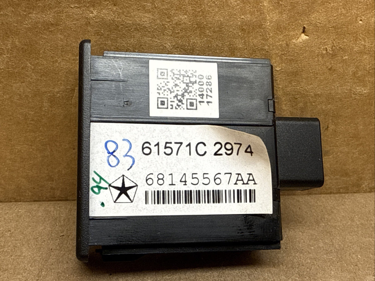 2014 2021 Jeep Grand Cherokee Dual USB Port Plug 68145567AA5